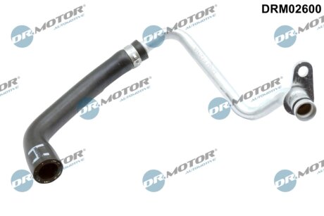 Трубка охолоджуючої рідини (пластик, гума, метал) DR Motor DRM02600
