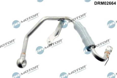 Трубка маслопроводу (чорний метал) DR Motor DRM02664