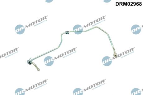 Трубка турбокомпрессора ДВЗ (чорний метал) DR Motor DRM02968