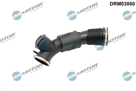 Шланг вентиляції пластиковий з фітингами DR Motor DRM03060