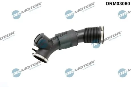 Шланг вентиляції пластиковий з фітингами DR Motor DRM03060
