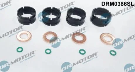 Комплект прокладок з різних матеріалів DR Motor DRM0386SL