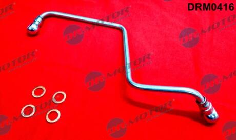 Фото 1 - трубка турбокомпрессора ДВЗ (чорний метал) DR Motor DRM0416 Трубка турбокомпрессора ДВЗ (чорний метал) DR Motor DRM0416 (фото 1)