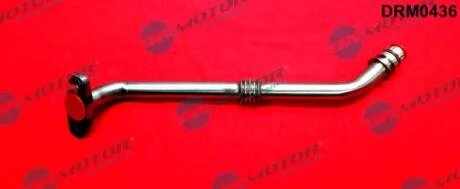 Трубка турбокомпрессора ДВЗ (чорний метал) DR Motor DRM0436