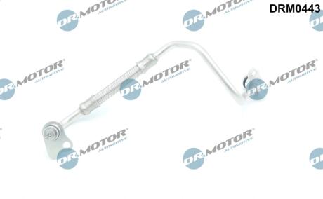 Трубка турбокомпрессора ДВЗ (чорний метал) DR Motor DRM0443