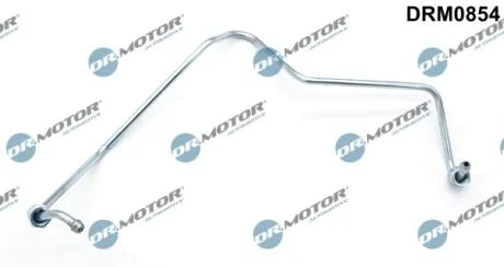 Трубка турбокомпрессора ДВЗ (чорний метал) DR Motor DRM0854