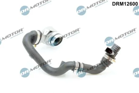 Шланг вентиляції пластиковий з фітингами DR Motor DRM12600