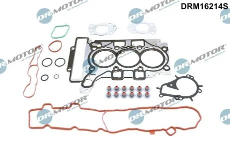 Комплект прокладок з різних матеріалів DR Motor DRM16214S