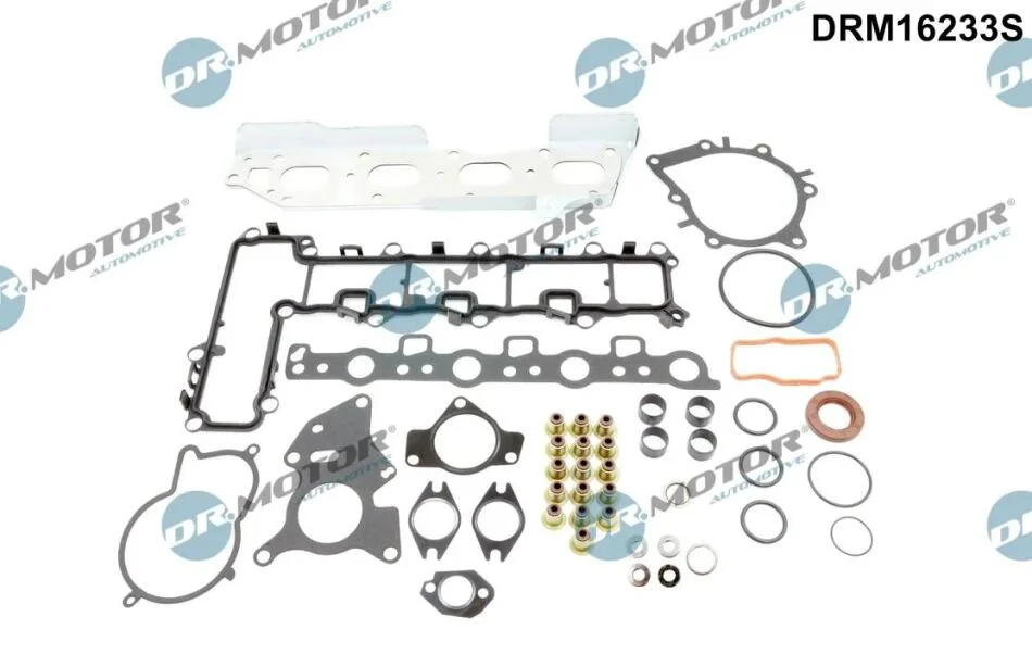 Комплект прокладок з різних матеріалів DR Motor DRM16233S (фото 1)