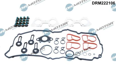 Комплект прокладок з різних матеріалів DR Motor DRM222106