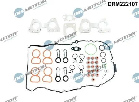 Комплект прокладок з різних матеріалів DR Motor DRM222107
