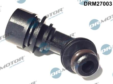 Штуцер пластиковий для паливних шлангів DR Motor DRM27003