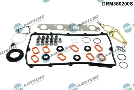 Комплект прокладок з різних матеріалів DR Motor DRM360200S