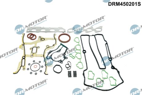 Комплект прокладок з різних матеріалів DR Motor DRM450201S