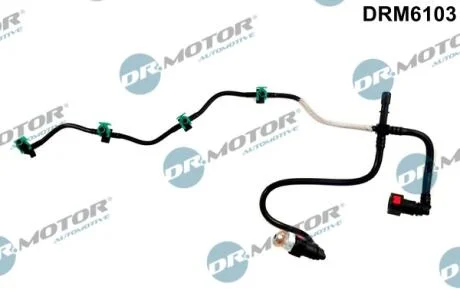 Шланг паливний DR Motor DRM6103