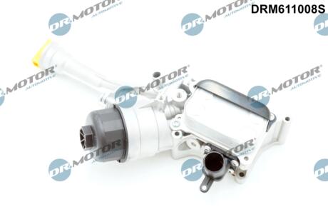 Радіатор масляний з корпусом масляного фільтра DR Motor DRM611008S
