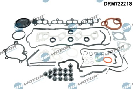 Комплект прокладок з різних матеріалів DR Motor DRM72221S