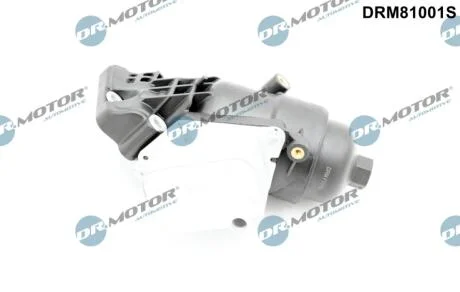 Радіатор масляний з корпусом масляного фільтра DR Motor DRM81001S