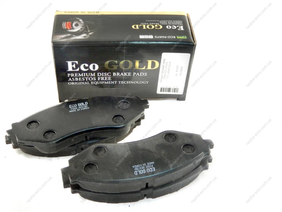 Колодка тормозная передняя 1.6 Ланос, Лачетти, Такума ECO GOLD 96405129 (фото 1)