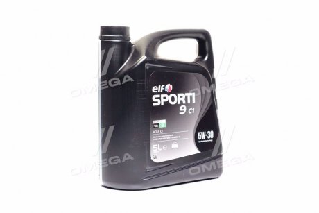 Олива моторн. SPORTI 9 C1 5W-30 (Канистра 5л) ELF 210438