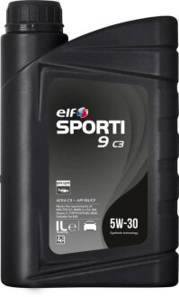 Олива моторна SPORTI 9 C3 5W-30 (Каністра 1л) ELF 214255