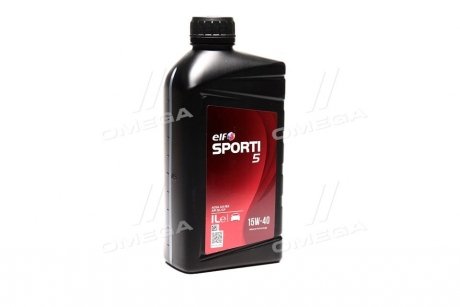 Олива моторн. SPORTI 5 15W-40 (Каністра 1л) ELF 214301