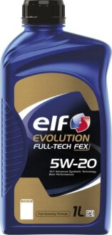 Олива моторна Evolution FULL-TECH FEX 5W-20 (Каністра 1л) ELF 225546