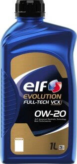 Олива моторна Evolution FULL-TECH VCX 0W-20 (Каністра 1л) ELF 228335