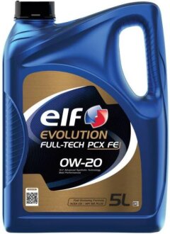 Олива моторна Evolution FULL-TECH PCX FE 0W-20 (Каністра 5л) ELF 232036