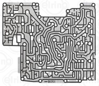 Прокладка гідроблока АКПП ELRING 022.422