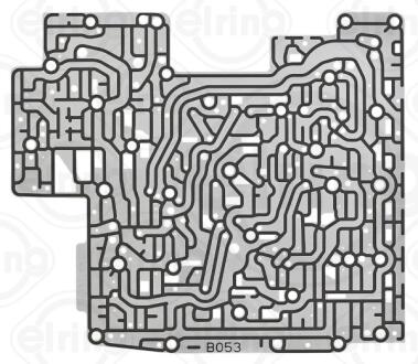 Прокладка гідроблока АКПП ELRING 040.593