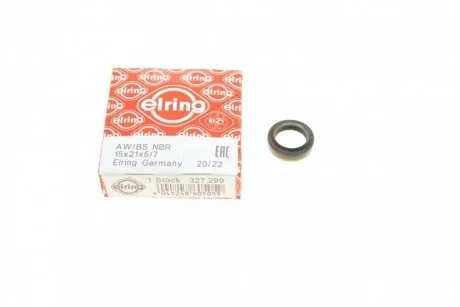 Сальник кулiси BMW ВСЕ 15X21X5/7 (вир-во Elring) ELRING 327.299