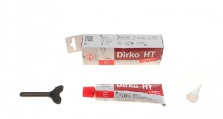 Герметик DIRKO HT -60 / + 315 ° С 70Г ЧЕРВОНИЙ (вир-во Elring) ELRING 705.708