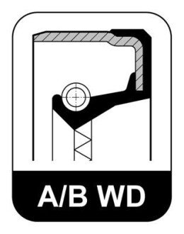 Сальник коробки VAG 54*68*8 A/B WD ACM ELRING 877.460