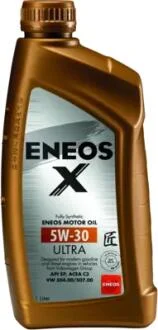 Олива моторна 5W-30 X ULTRA API SP/SN Plus, ACEA C3, VW 504.00/507.00, 1л, синт. Eneos EU0025401N