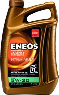 Олива моторна 5W-30 HYPER MULTI RN0700, ACEA A5/B5, 4л, синт. Eneos EU0033301N