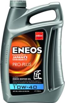 Олива моторна 10W-40 PRO-PLUS API SN, ACEA A3/B4, 4л, синт. Eneos EU0041301N