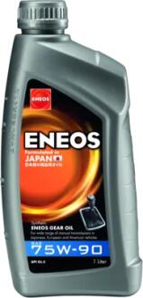 Олива трансміс.75W-90 GEAR OIL API GL-5, 1л, синт. Eneos EU0080401N