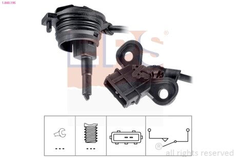 Датчик увімкнення підсвітки руху заднім ходом EPS 1.860.195