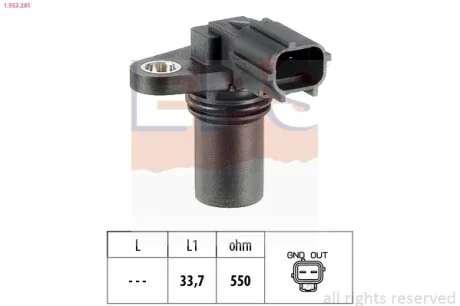 Датчик швидкості обертання вала EPS 1.953.281