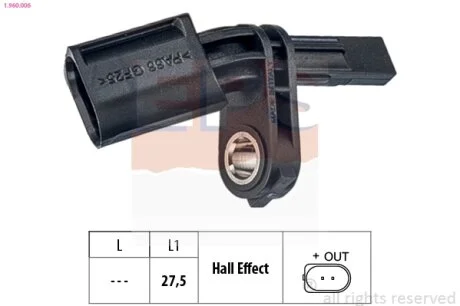 Датчик ABS EPS 1.960.006