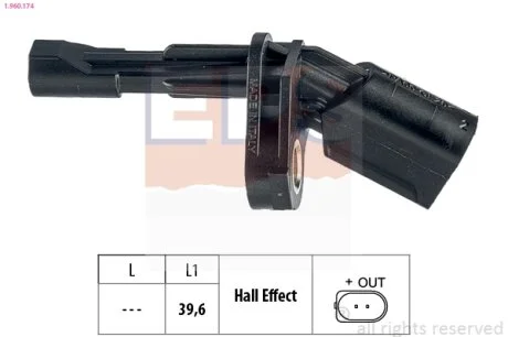 Датчик ABS EPS 1.960.174
