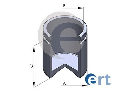 Поршень гальмівної системи ERT 151278C