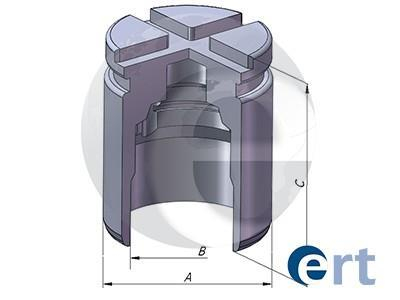 Поршень, корпус скоби гальма ERT 151292C (фото 1)