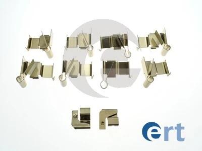 Монтажний к-кт гальмівних колодок ERT 420338