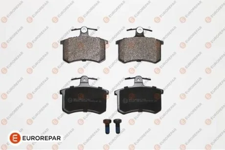 Колодки гальмівні дискові (комплект 4 шт) EUROREPAR 1617248280