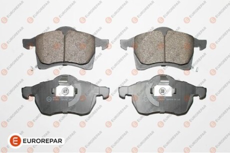 Колодки гальмівні дискові (комплект 4 шт) Eurorepar 1617275780
