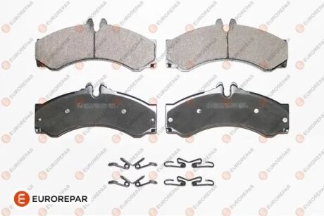 Колодки гальмівні дискові (комплект 4 шт) EUROREPAR 1617276280