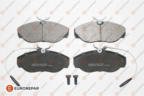 Колодки гальмівні дискові (комплект 4 шт) EUROREPAR 1617280480