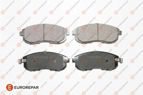Колодки гальмівні дискові (комплект 4 шт) EUROREPAR 1617287380